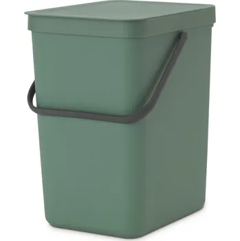 Odpadkový koš Koš 'Sort & Go' Brabantia - 25 l, nefritově zelený, 212765