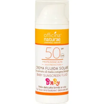 Přípravek na opalování Officina Naturae BIO Dětský opalovací krém bez vůně SPF50 50 ml