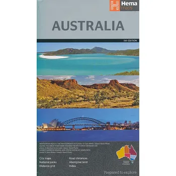 ITMB Publishing mapa Australia 1:4,5 mil. HEMA