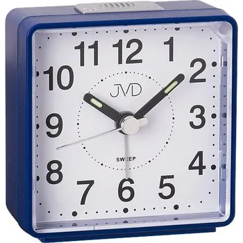 Budík Tichý netikající ručkový budík JVD SRP26.4 SWEEP s plynulým chodem (nejlevnější)