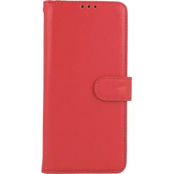 Pouzdro na mobilní telefon Pouzdro Vivo Y76 5G knížkové červené s přezkou (kryt neboli obal na Vivo Y76 5G)