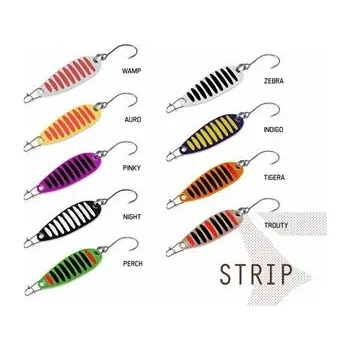 Umělá nástraha Plandavka Delphin STRIP-7,5g INDIGO hook 10