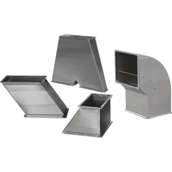 Vzduchotechnika Ventishop Čtyřhranné potrubí - tvarové díly m2 Tloušťka: 0,8mm