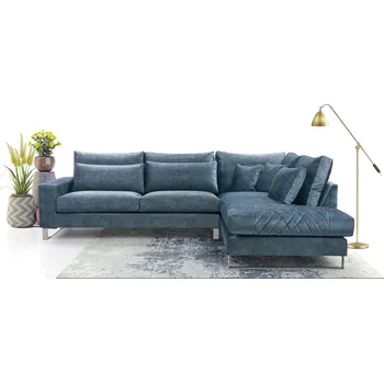 Obývací stěna FALCO Sedací souprava Corny P modrá