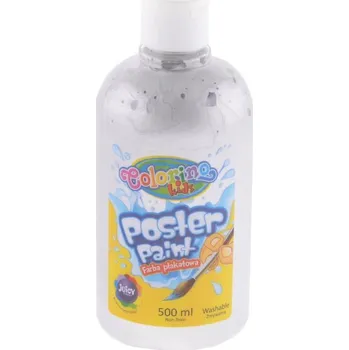 Výtvarná barva Barva temperová 500ml stříbrná