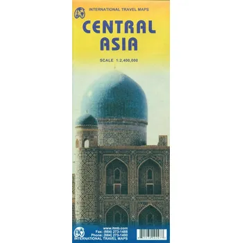 ITMB Publishing mapa Central Asia 1:2,4 mil. ITM