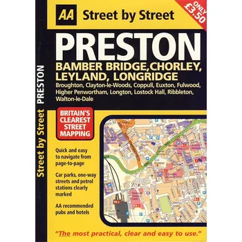 AA Publishing atlas Preston 1:10 t.-1:15 t.