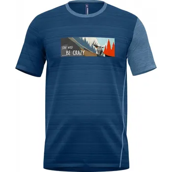 Pánské tričko Crazy Idea T-Shirt Delay Man my dear - M