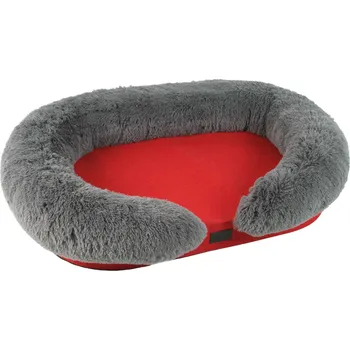 Pelíšek pro psa Pelech pro psy Fantastic Luxury 130x90 cm červená