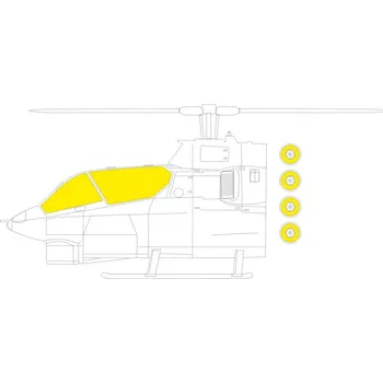Plastikový model Mask 1/48 AH-1G (SP.HOB.)