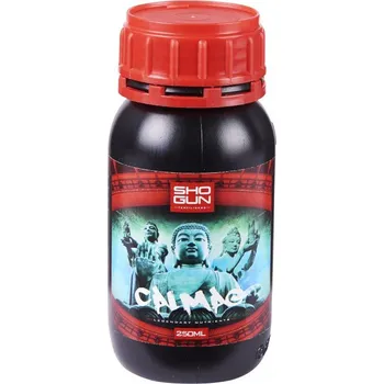 Hnojivo Shogun CalMag 250ml, doplněk vápník/hořčík (SHOGUN CalMag zlepšuje příjem živin a jejich přemisťování po rostlině, čímž masivně zvyšuje schopnost rostliny přemisťovat a využívat další důležité živiny a také pomáhá usnadnit mnoho základních funkcí rostliny