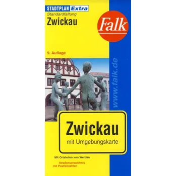 Falk vydavatelství plán Zwickau 1:23 t.