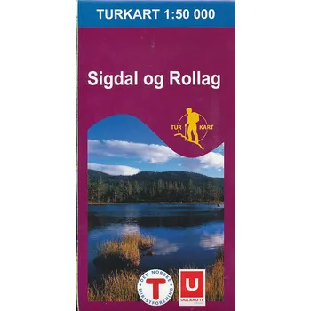 Nordeca vydavatelství mapa Sigdal og Rollag 1:50 t. (č.2571)