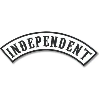 Nášivka Moto nášivka Independent Rocker white XXL na záda