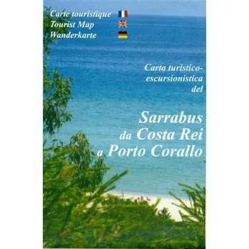 Abies edizioni mapa Sarrabus, Costa Rei 1:30 t. (Sardínie)