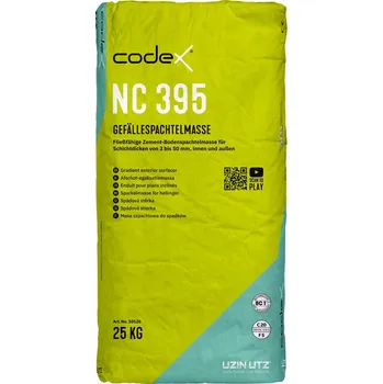 Stavební pojivo CODEX NC 395 nivelační hmota 25kg