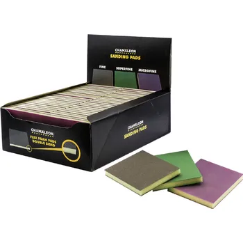 Brusný papír CHAMÄLEON brusné houby 2x2 FINE Šedá