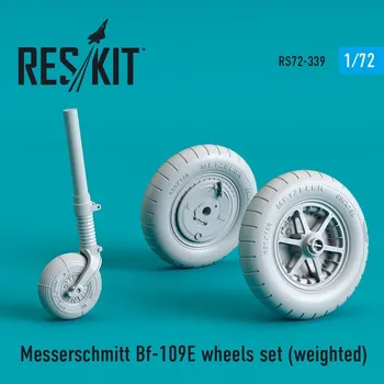 Plastikový model 1/72 Messerschmitt Bf-109E wheels set (weighted)