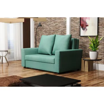 Obývací stěna FALCO Rozkládací křeslo Elis světle zelené