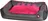KIWI WALKER Running ortopedický pelech M 65 x 45 cm, růžový/šedý