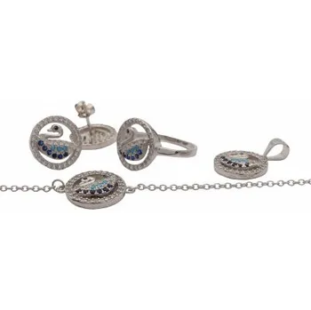 Souprava šperků Stříbrná souprava