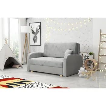 Obývací stěna FALCO Rozkládací křeslo Vivian Soft II - šedá