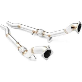 Zadní díl výfuku Downpipe AUDI A6, S6, Allroad C5 2.7 biturbo 1998-2005 automat