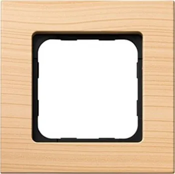 vypínač rámeček pro nástěnný vysílač Somfy - Light bamboo Smoove Frame - rámeček pro upevnění ovladače na zeď, světlý bambus