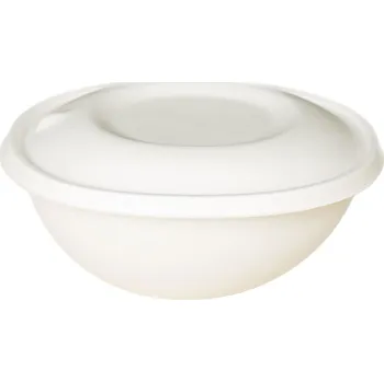 Jednorázové nádobí Cookplay Jednorázový box Chikio EKO Bowl 1400 ml, cukrová třtina, 15 ks