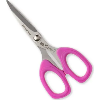 Krejčovské nůžky Prym Love 610543 13,5 cm růžové