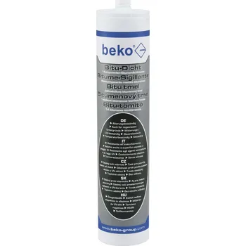 Tmel BEKO Bitu bitumenový tmel 310ml, černý | Železářství Chemicko-technické výrobky Těsnící hmoty Bitumen - těsnicí tmel