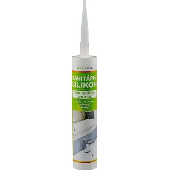 Stavebniny DEN BRAVEN Silikón sanitárny, objem 310ml, biely 30212