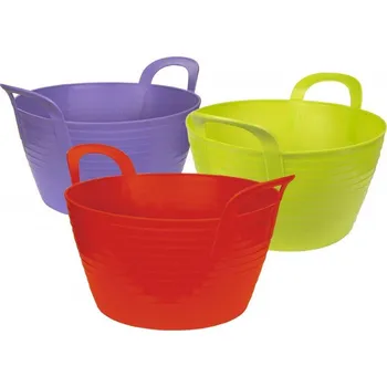 kbelík Koš, vědro, flexibilní 12 l, zelená