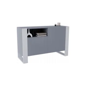 Komoda Komoda Aspect šedá-bílá