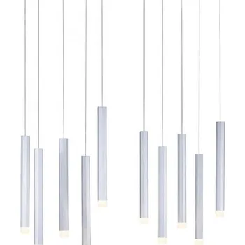 LEUCHTEN DIREKT - BRUNO LED interiérové závěsné svítidlo bílé 10 zdrojů LD 15206-95