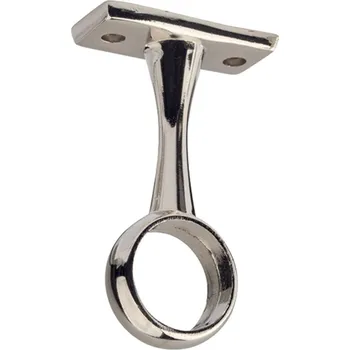 Walteco Držák šatní tyče pr. 20mm, průběžný, poniklovaný