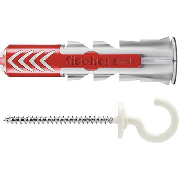 Spojovací materiál Fischer Hmoždinka DuoPower s háčkem, potažená nylonem 8x40 RH K NV 4 ks