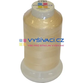 Nit vyšívací nit hnědá C791 návin 1000m viskóza nitě - počet kusů: 1 kón návin 1000m 36,30 Kč s DPH za kón při nákupu balení 10 kusů