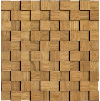 Obklad Wodewa VZOREK - DUB 30 (30 x 30 mm) - NA SAMOLEPÍCÍM PODKLADU - rozměr vzorku: 90 x 90 mm