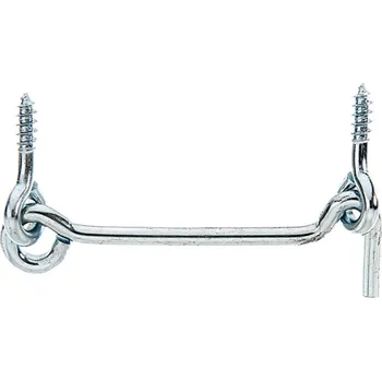 Věšák ALBERTS Háček zajišťovací s očkem pozink 76x4