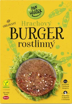 EMCO Pan Hrášek hrachový rostlinný burger 180 g