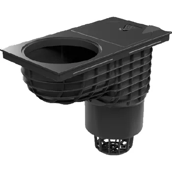 kanalizace Chuděj Lapač střešních splavenin KV 160 DN150 černá 160 mm