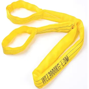 Upínací popruh Vyprošťovací/tažný popruh skládaný 21t, délka pásu 4m