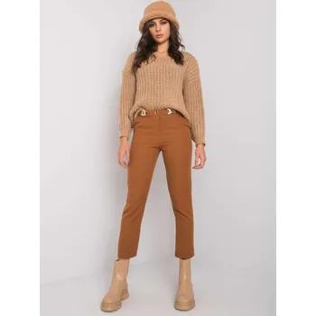 Dámské kalhoty Dámské kalhoty BEVERLY světle hnědé