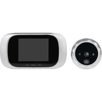 Dveřní kukátko EleTech Bezpečnostní digitální kukátko s LCD displejem