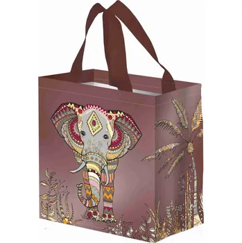 Taška lamino 10l Slon hnědá