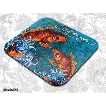 Podložka pod myš ED HARDY Mouse Pad Small Fashion 2 - Koi Fish blue
