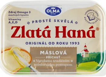 Rostlinná pomazánka OLMA Zlatá Haná máslová příchuť 250 g
