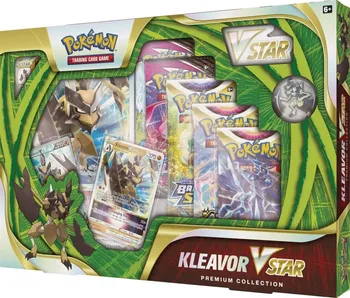 Sběratelská karetní hra Nintendo Pokémon TCG: Kleavor V Star Premium Collection