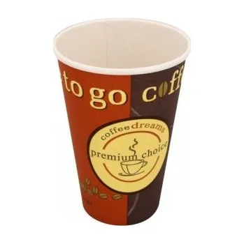 Jednorázové nádobí Pohárek kelímek COFFE TO GO 0,15l - 1 ks